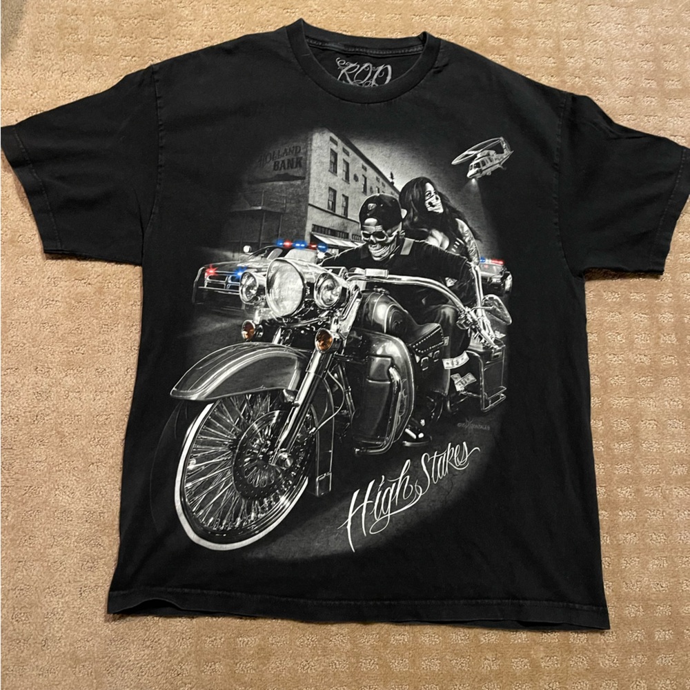 Ride or die graphic t shirt